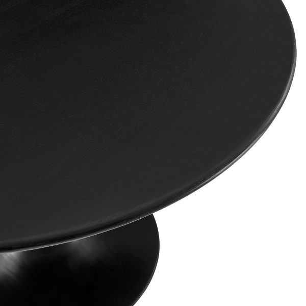Lippa 48  Round Solid Wood Dining Table by Modway For Discount - Image 4