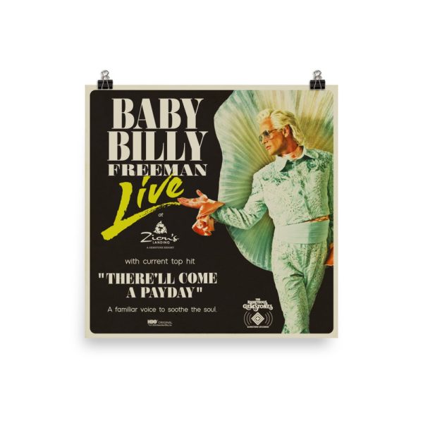 The Righteous Gemstones Baby Billy Live Poster Discount